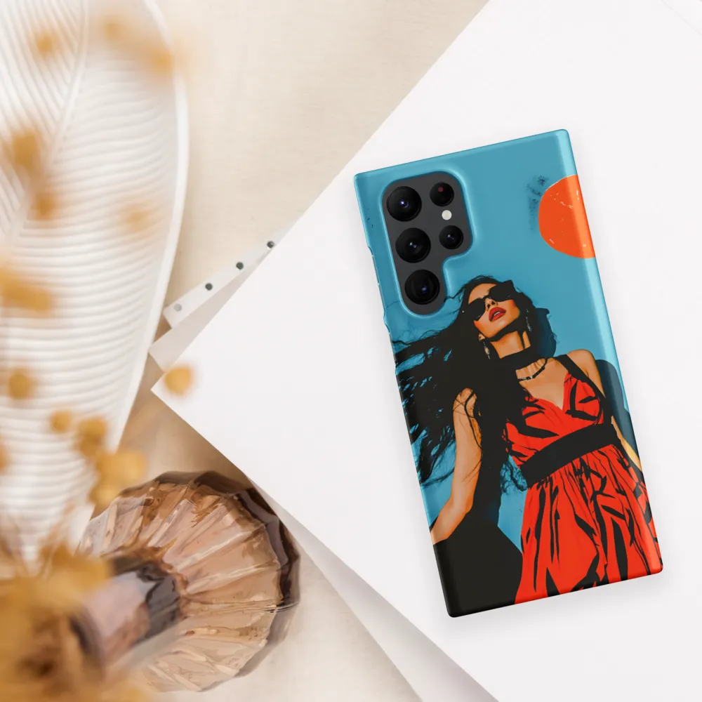 Sunset in Fashion: A Modern Portrait