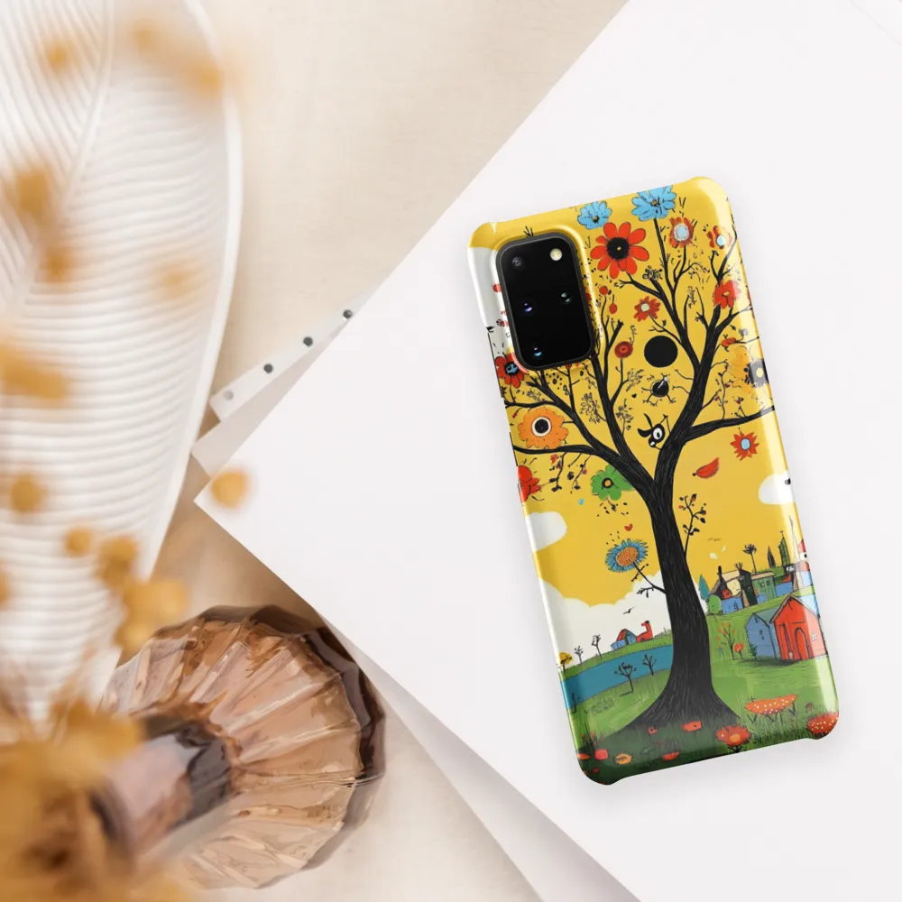 Whimsical Blooms of Life | Phone Case |  S20 Plus | Snap Case | Glossy