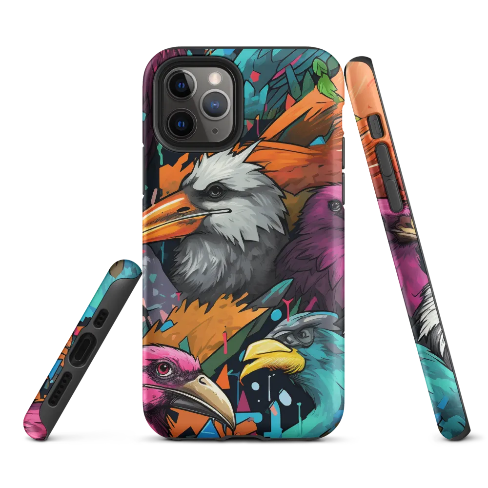 Avian Vortex: A Celebration of Color and Form
