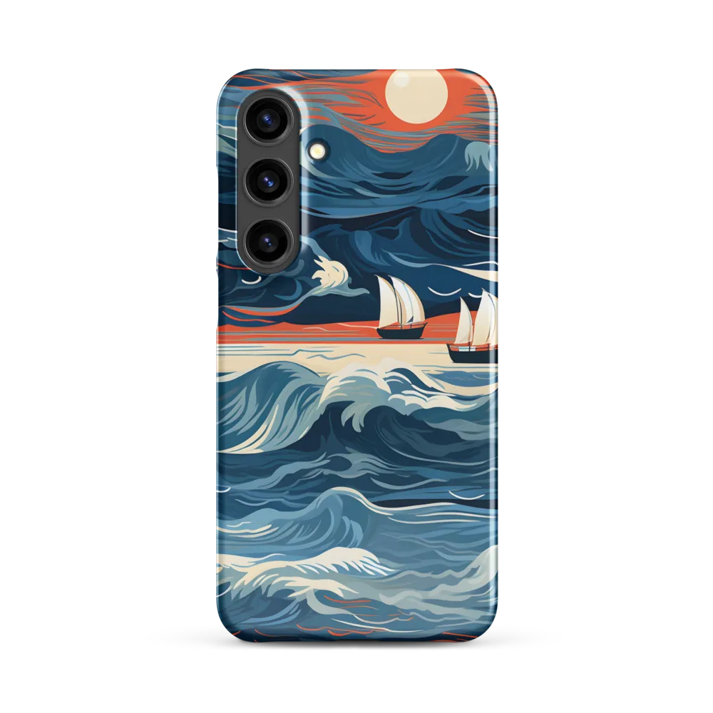 Ocean Whispers: A Voyage at Dusk