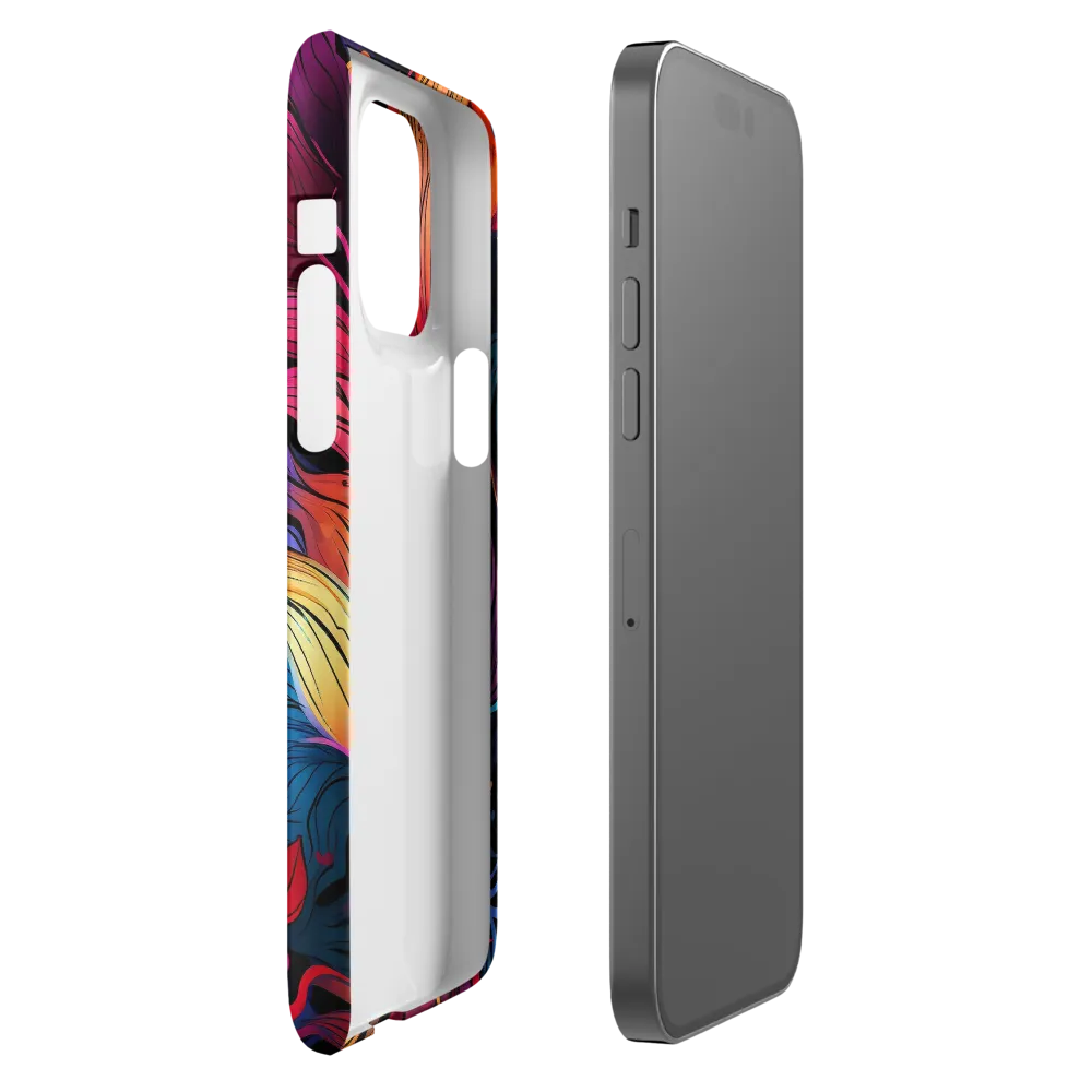 Floral Symphony | Phone Case |  14 Pro Max | Snap Case | Matte