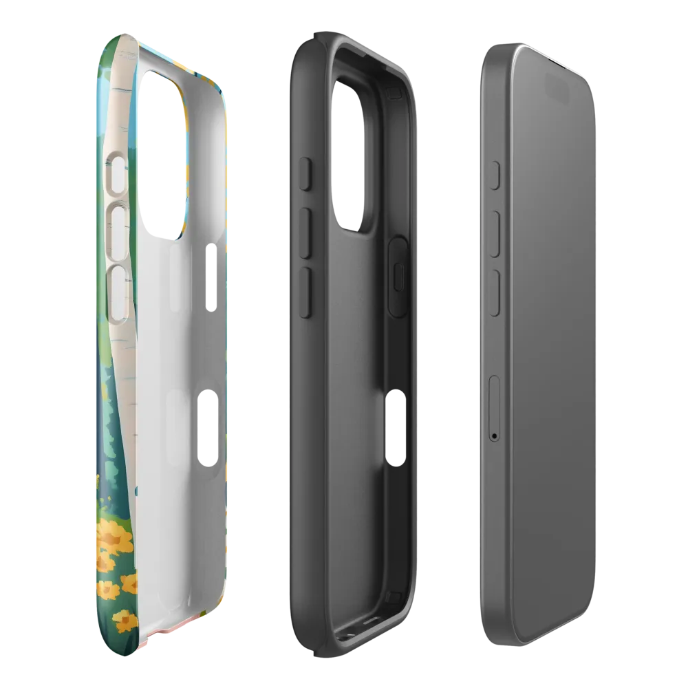 The Winding Path of Nature | Phone Case |  16 Pro | Tough Case | Glossy
