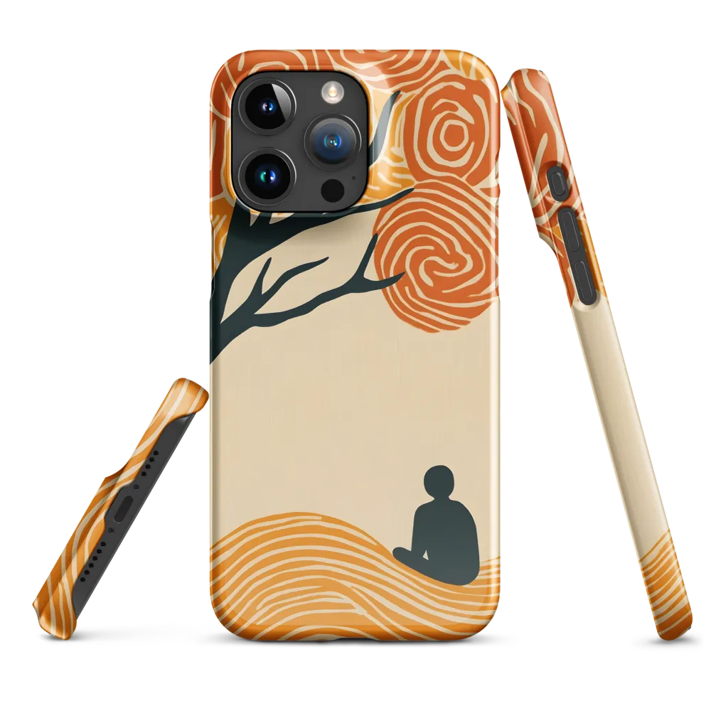 Silent Reflections under Swirling Leaves
