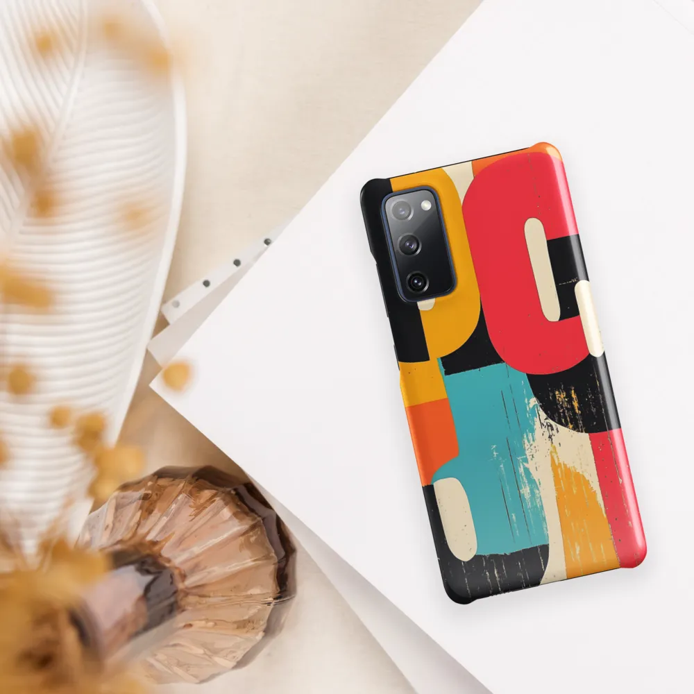 Colorful Curves: Numbers in Harmony | Phone Case |  S20 FE | Snap Case | Glossy