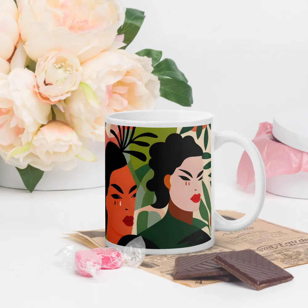 Harmony of Nature and Femininity | Mugs | Multiple Sizes & Colors