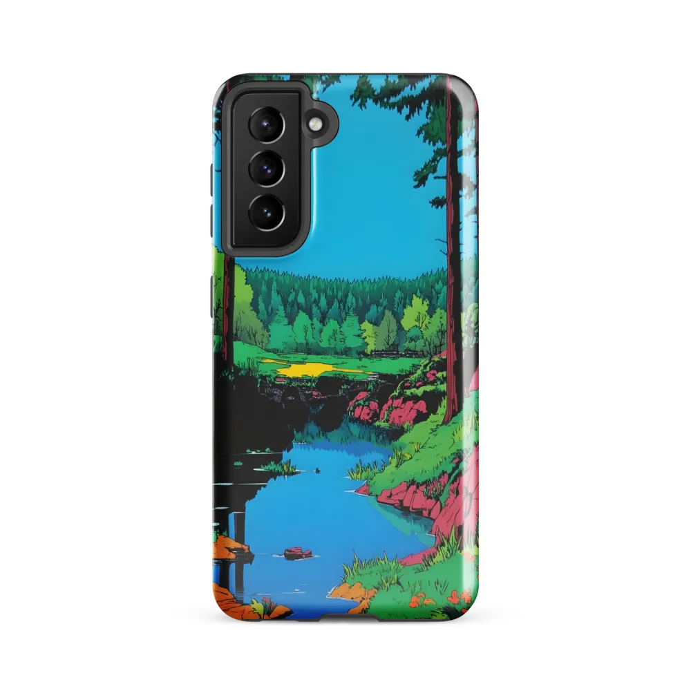 Tranquil Reflections: A Vibrant Landscape