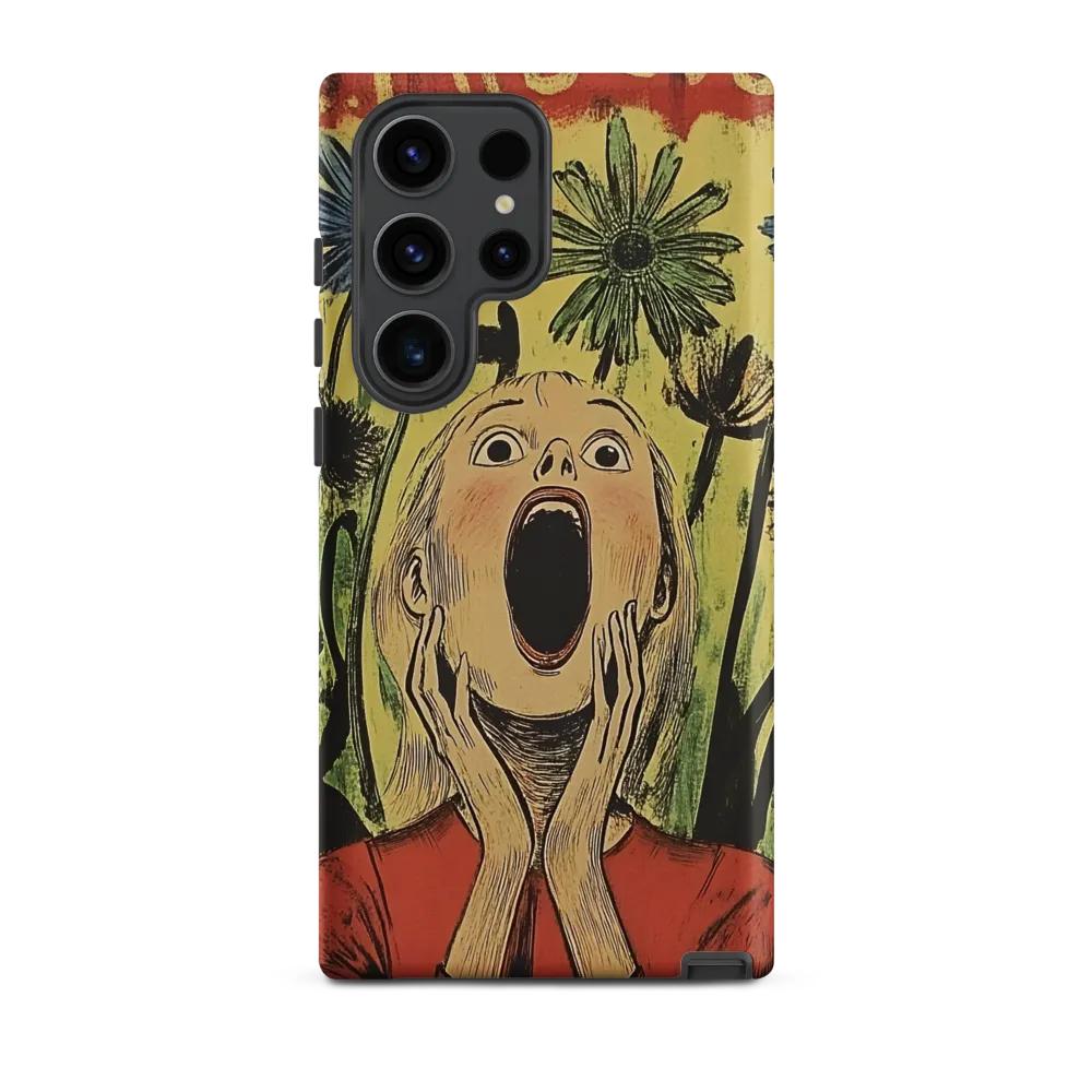 The Echo of Panic | Phone Case |  S23 Ultra | Tough Case | Matte