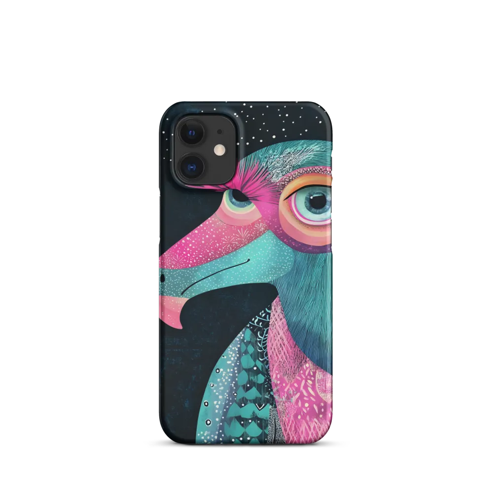 Whimsical Vulture: A Dance of Colors