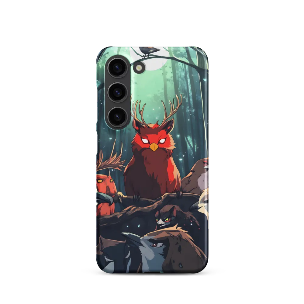 Gathering in the Moonlit Forest