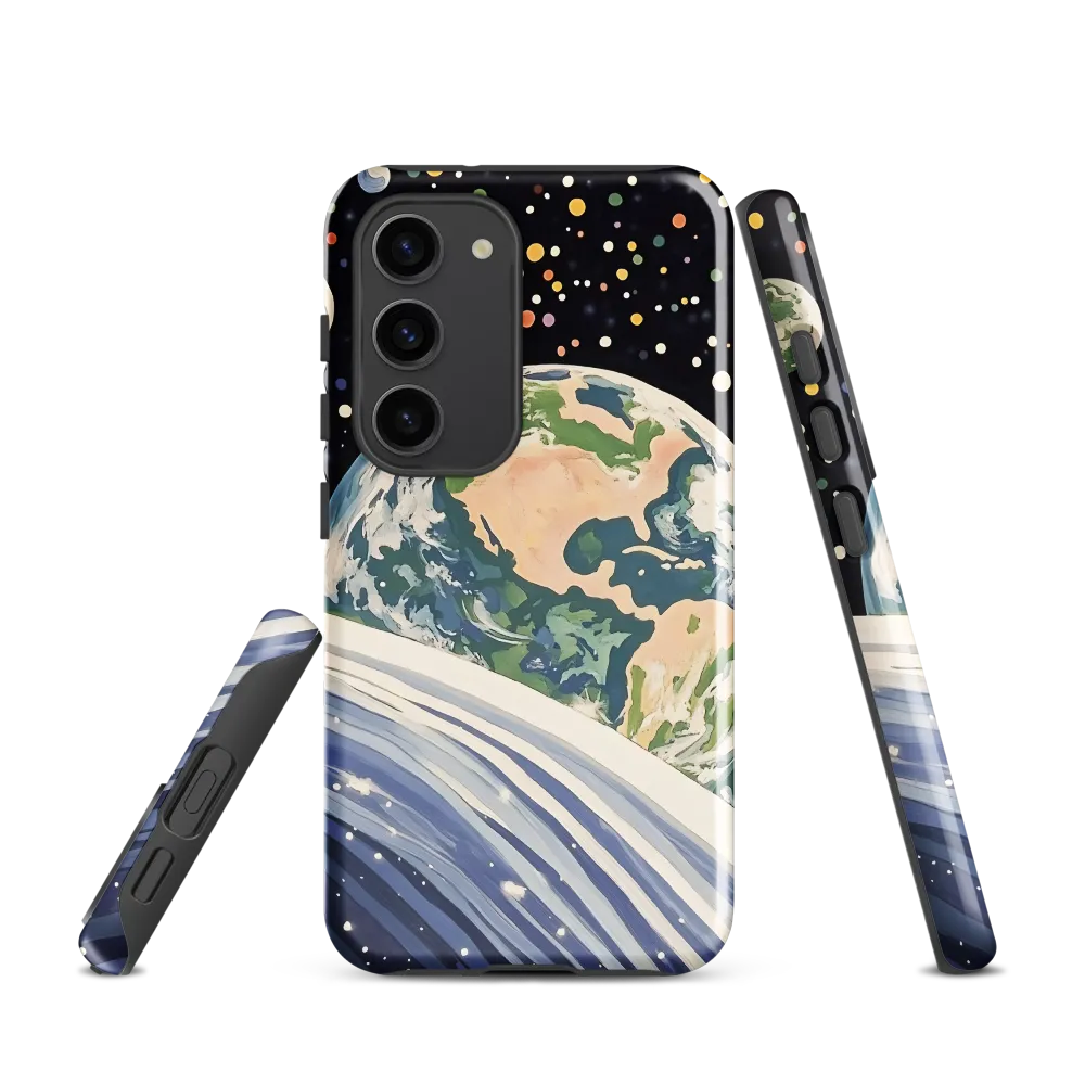 Celestial View: A Surreal Journey Through Space
