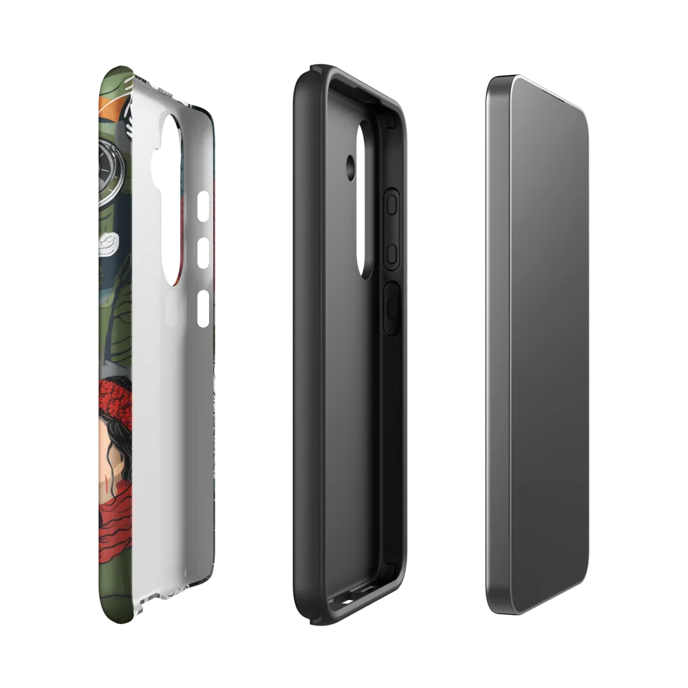 Enigmatic Whispers of Nature | Phone Case |  S24 | Tough Case | Matte