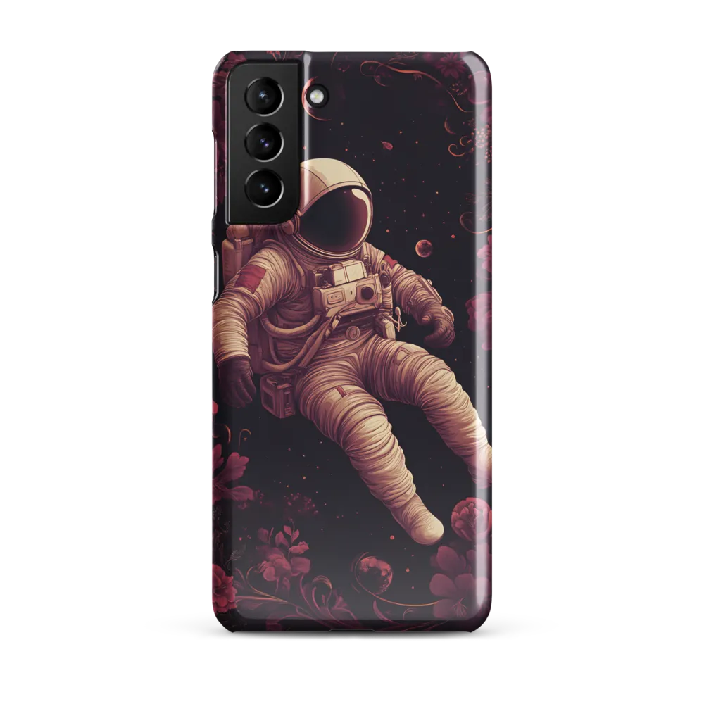 Cosmic Bloom: An Astronaut's Journey