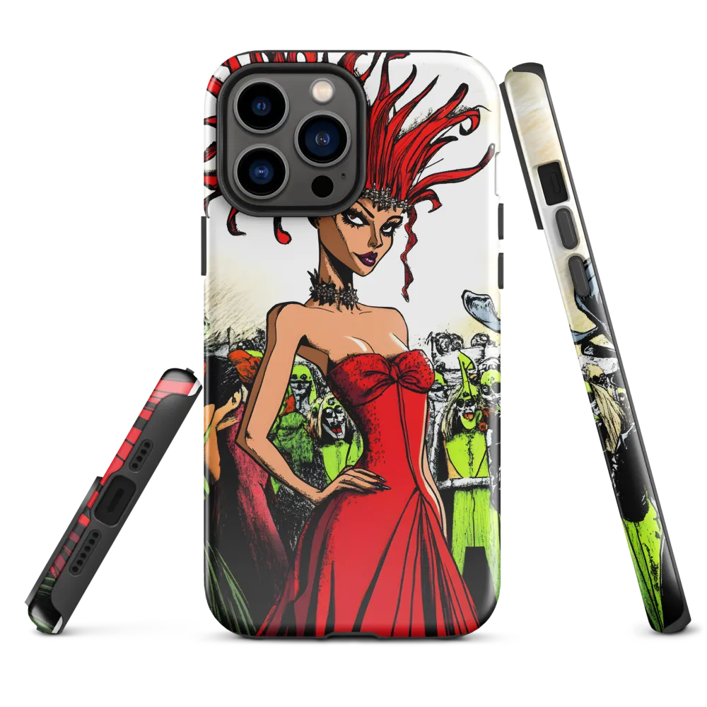 Fiery Elegance: A Fashion Statement