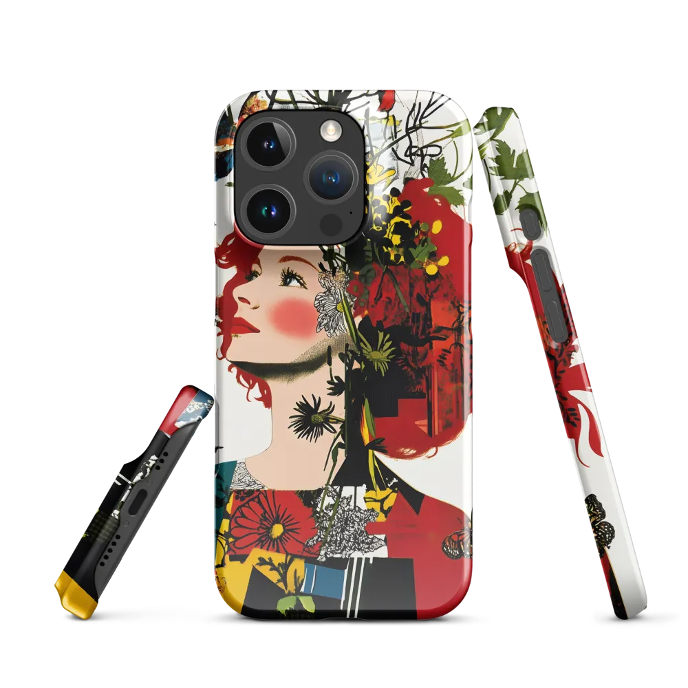 Floral Dreams | Phone Case |  16 Pro | Snap Case | Glossy