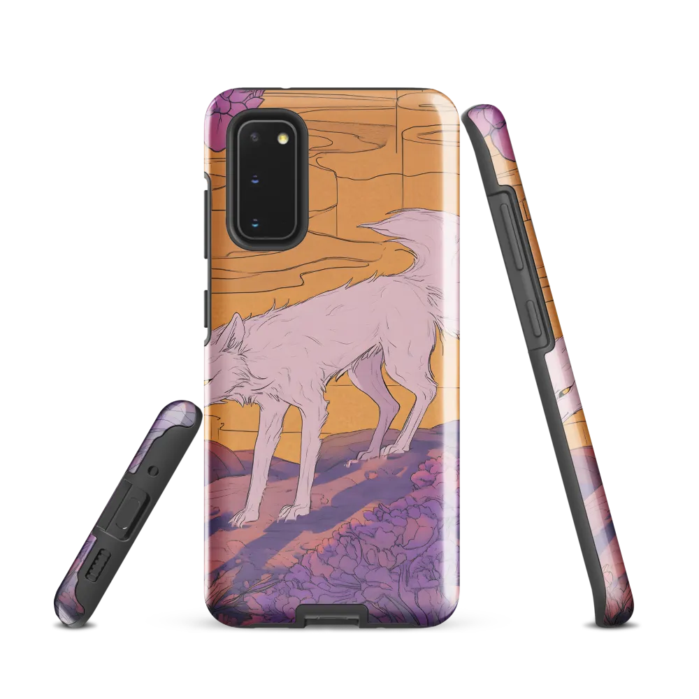 Whispers of the Violet Dawn | Phone Case |  S20 | Tough Case | Glossy