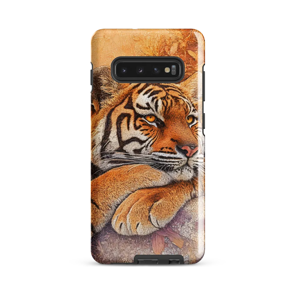 Serenity of the Tiger | Phone Case |  S10 Plus | Tough Case | Glossy