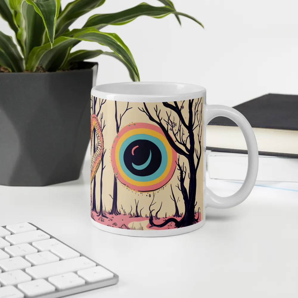 The Enigmatic Dragon of the Desolate Forest | Mugs | Multiple Sizes & Colors