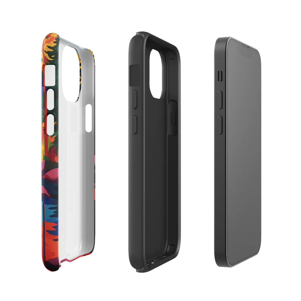 Enchanted Reflections | Phone Case |  13 mini | Tough Case | Glossy