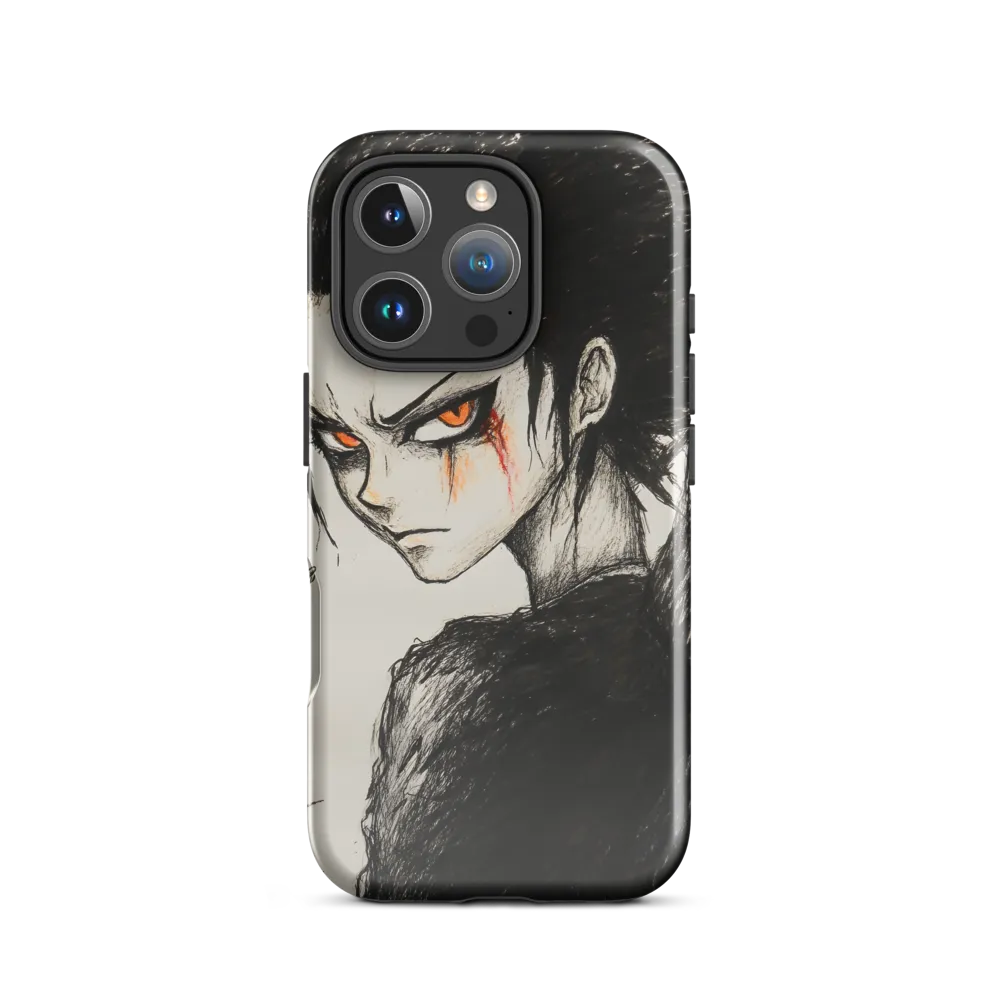 Fiery Defiance | Phone Case |  16 Pro | Tough Case | Glossy
