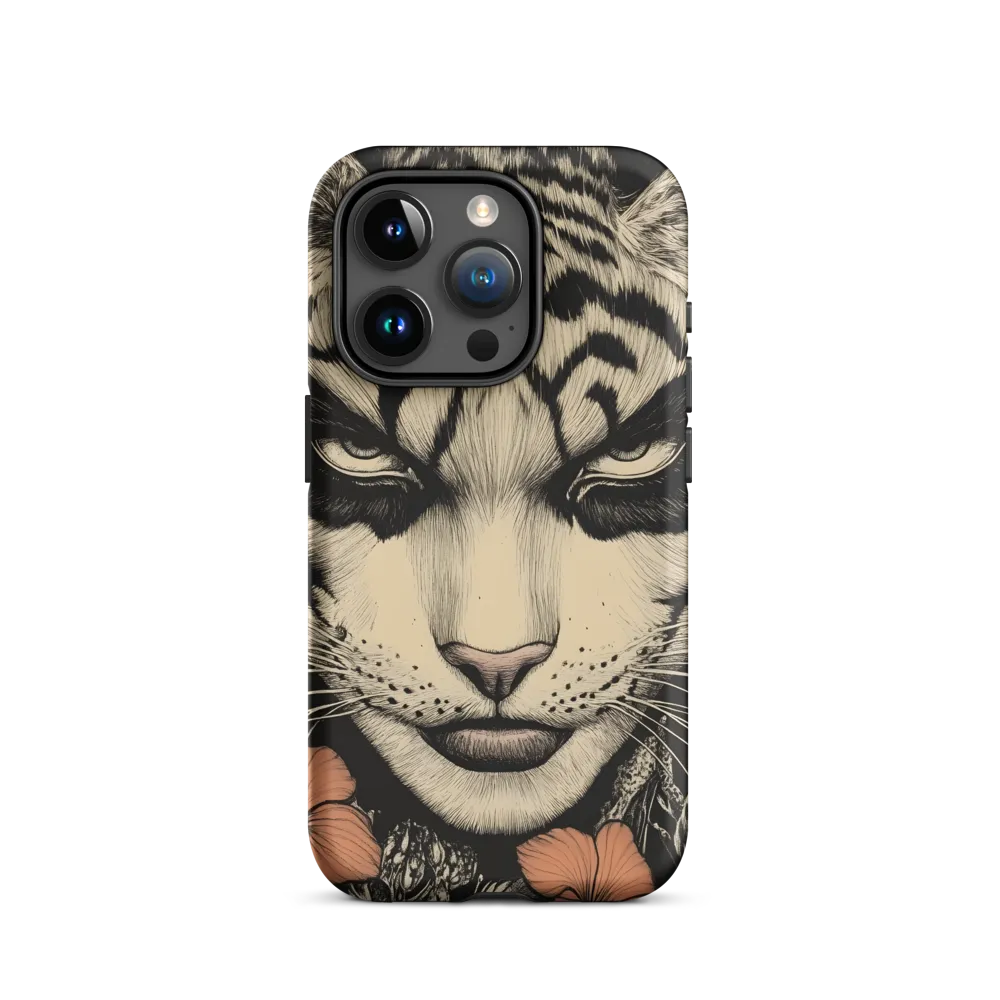 Feline Majesty: The Human-Leopard Connection | Phone Case |  15 Pro | Tough Case | Matte