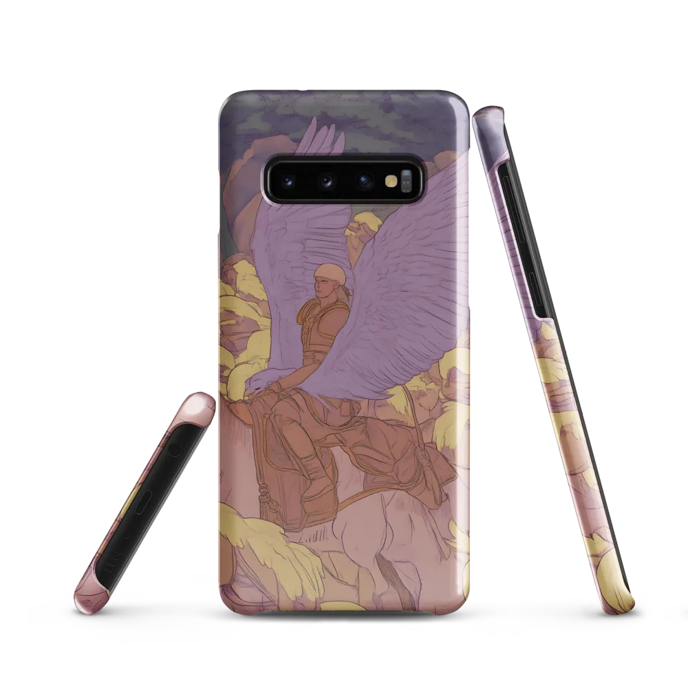 The Winged Guardian | Phone Case |  S10 | Snap Case | Glossy