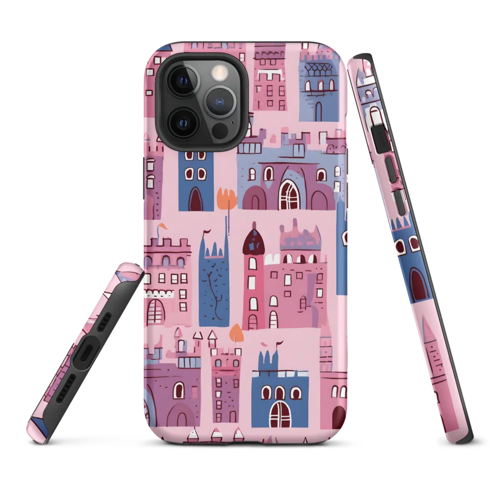Whimsical Castles: A Playful Tapestry | Phone Case |  12 Pro Max | Tough Case | Matte