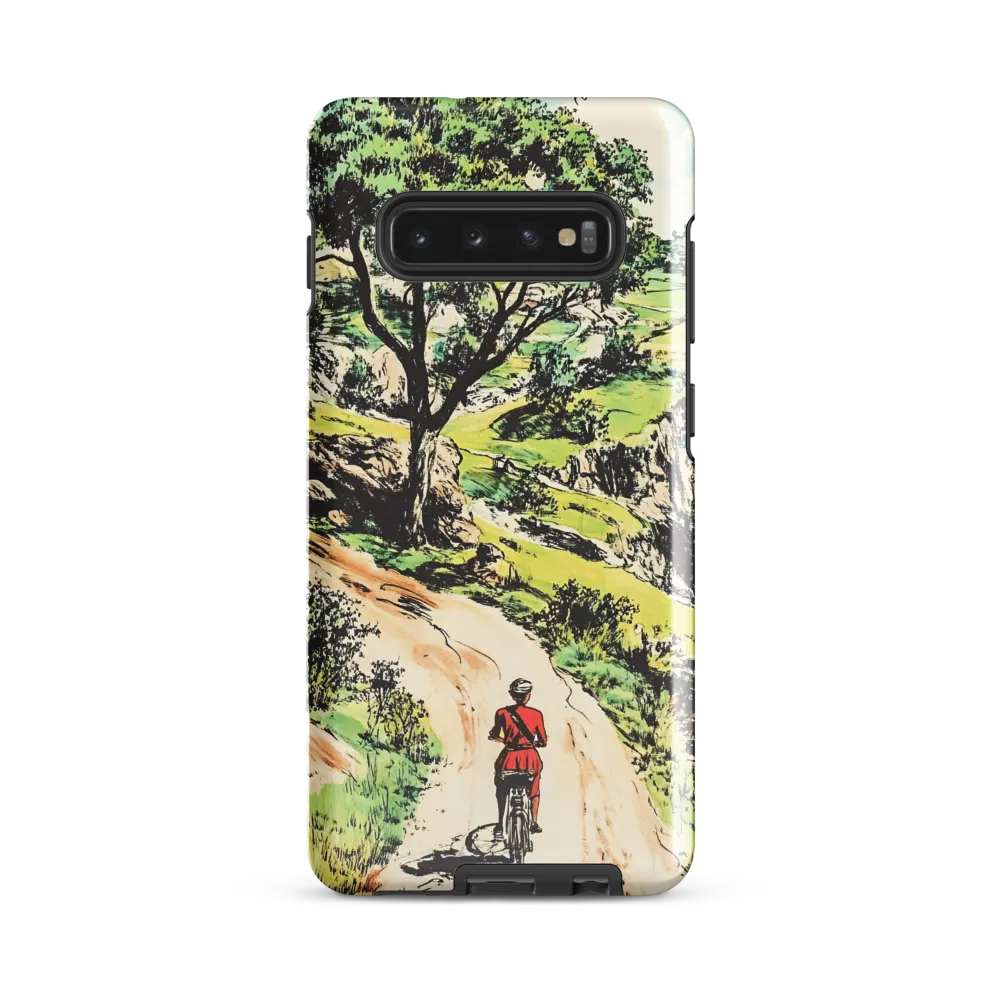 Riding Through Serenity | Phone Case |  S10 Plus | Tough Case | Glossy