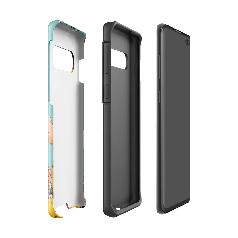 Urban Fantasia: A Whimsical Encounter | Phone Case |  S10 | Tough Case | Glossy