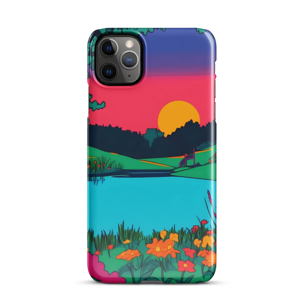 Serenity at Sunset | Phone Case |  11 Pro Max | Snap Case | Glossy