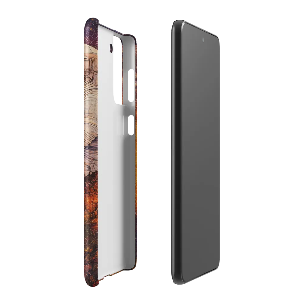 Cosmic Contemplation | Phone Case |  S21 Plus | Snap Case | Matte
