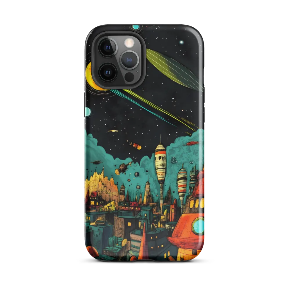 Galactic Cityscape: A Journey Through Imagination