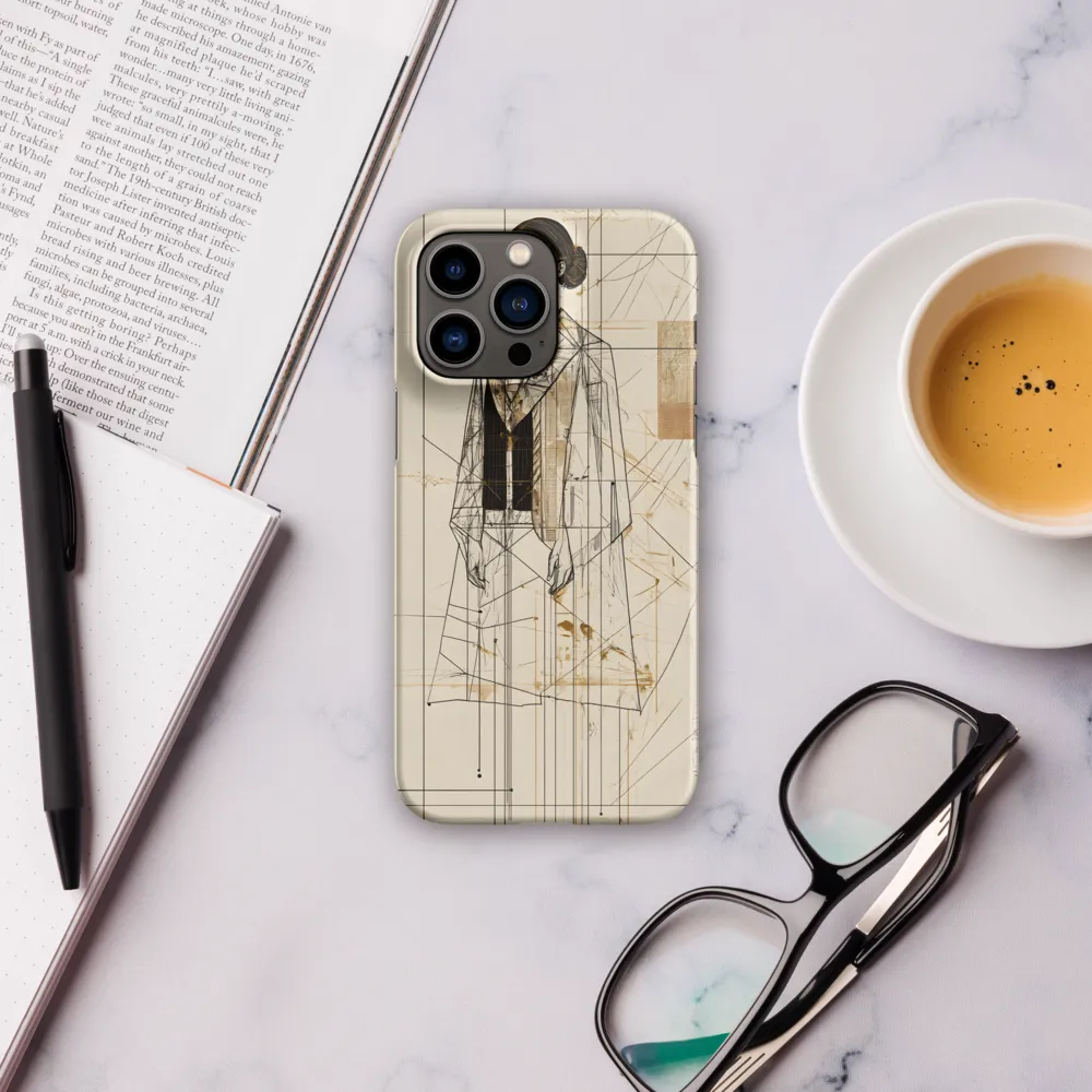 Elegance in Lines | Phone Case |  14 Pro Max | Snap Case | Matte