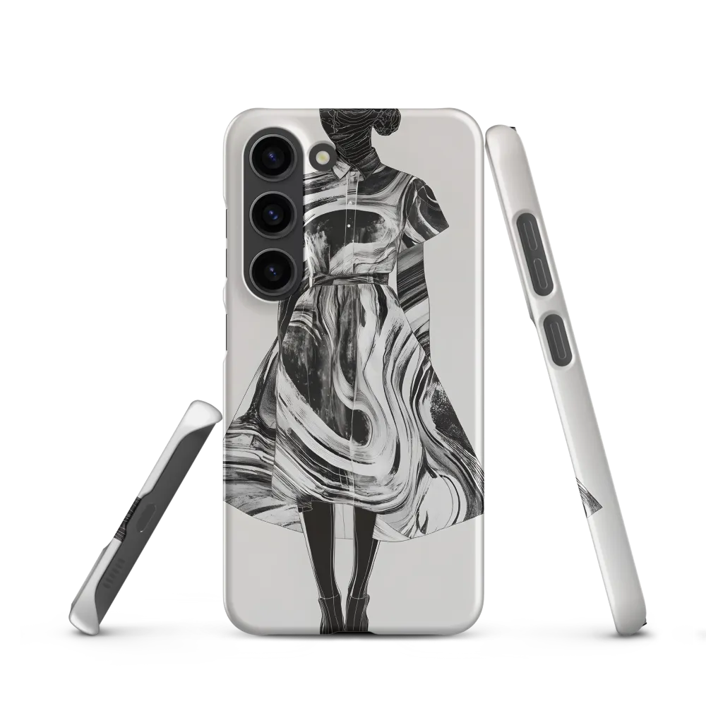Whirls of Elegance: A Contemporary Fashion Design