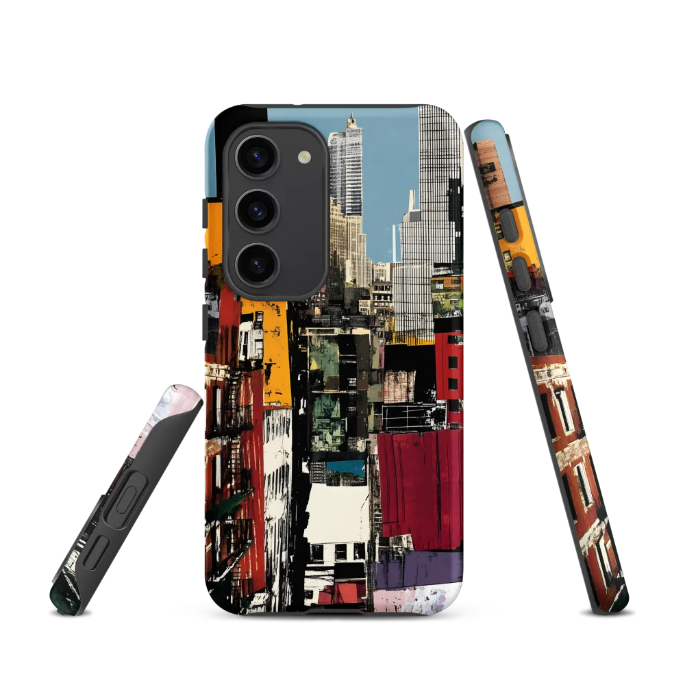 Urban Collage: A Vivid Cityscape