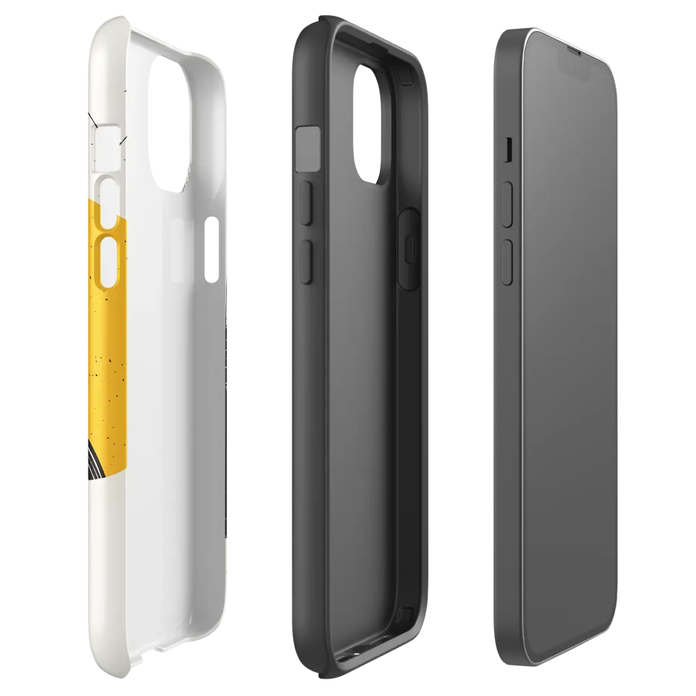 Dynamic Harmony in Black and Yellow