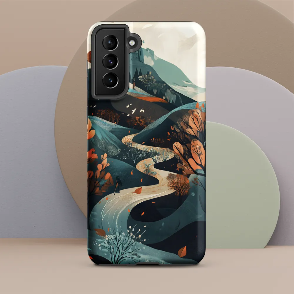 Whispers of Autumn: A Serene Journey | Phone Case |  S21 Plus | Tough Case | Matte