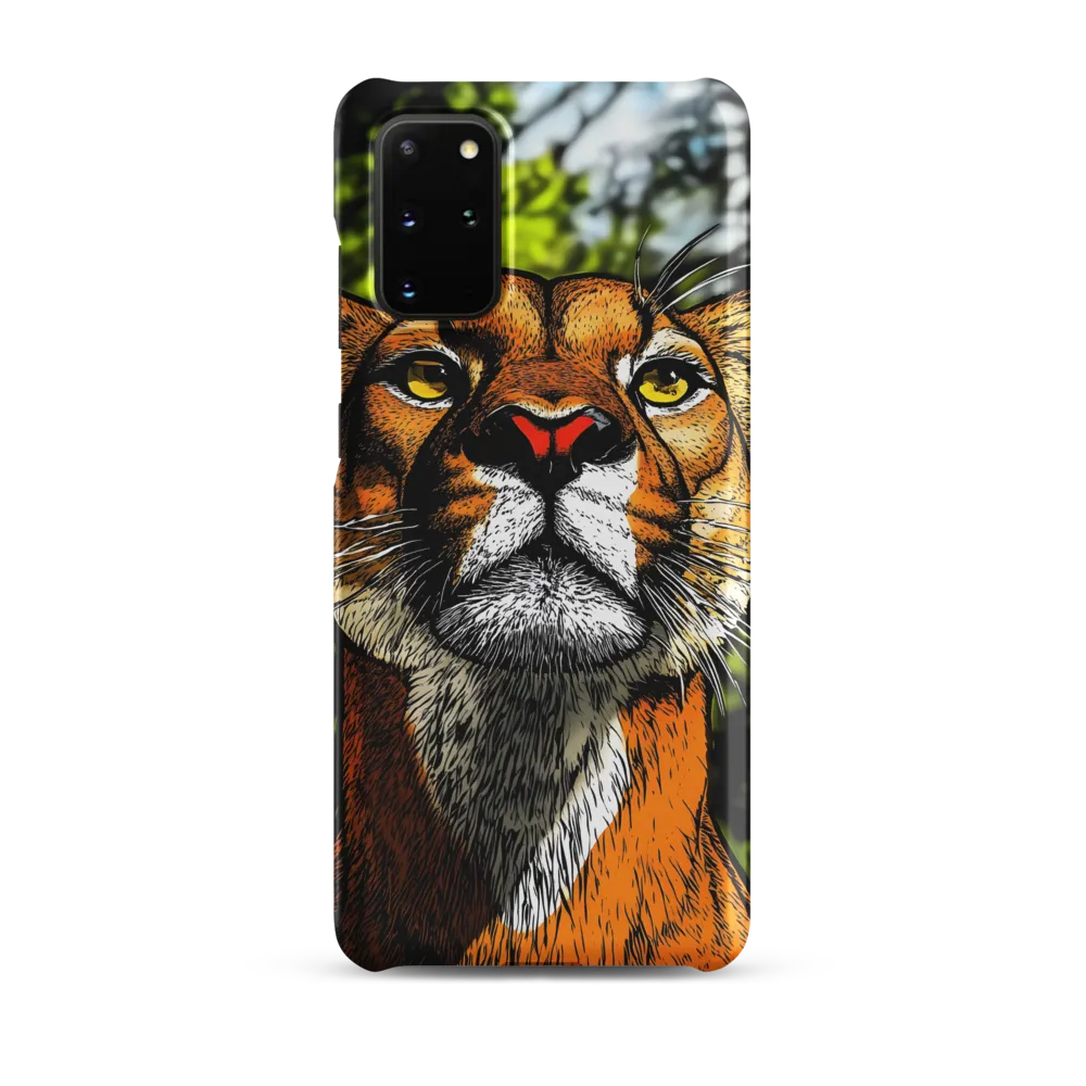 Regal Gaze: The Lioness in Focus