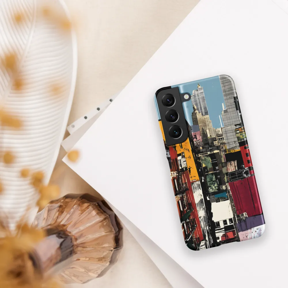 Urban Collage: A Vivid Cityscape