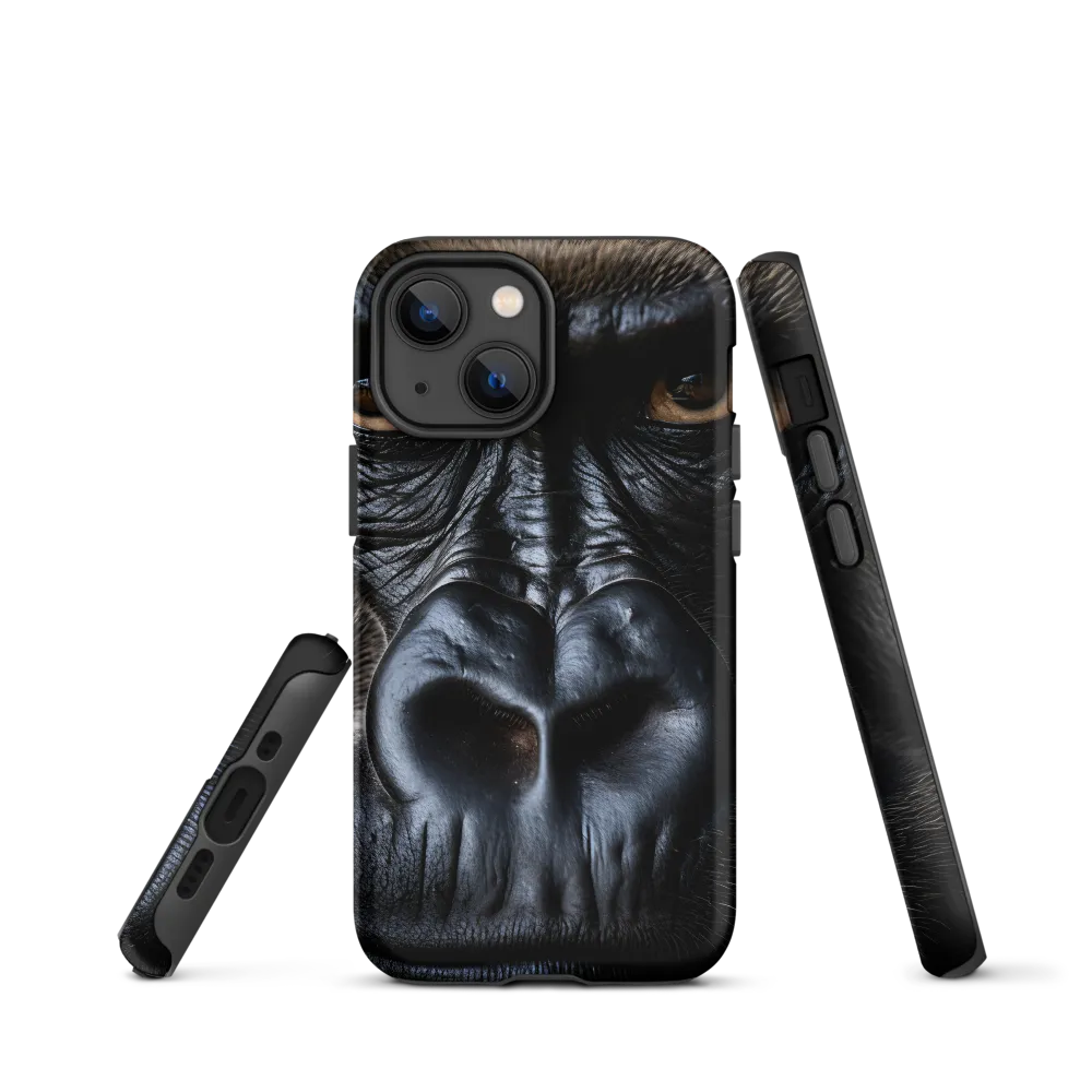 Gaze of the Wild: A Gorilla's Portrait