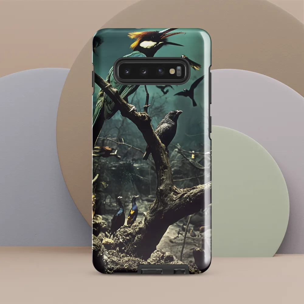 Whispers of the Avian Realm | Phone Case |  S10 Plus | Tough Case | Glossy