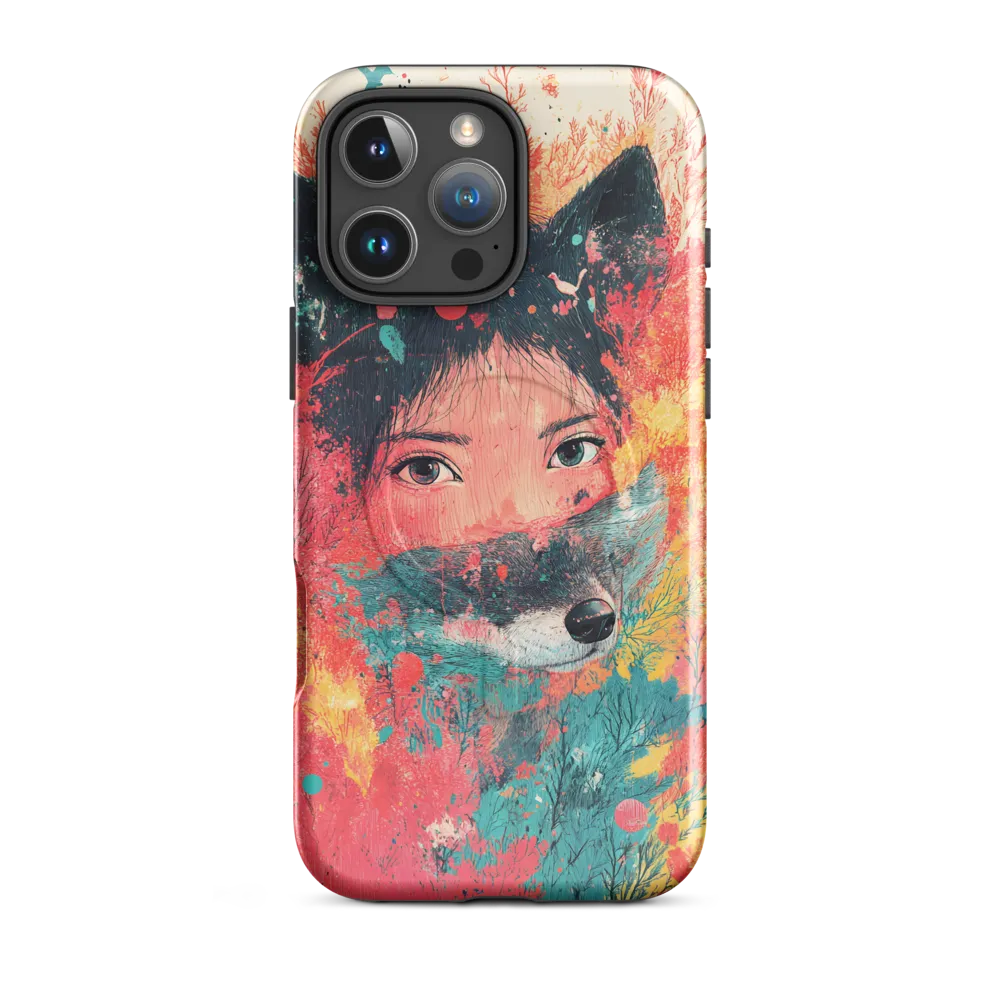 Harmony of Spirit: Girl and Wolf