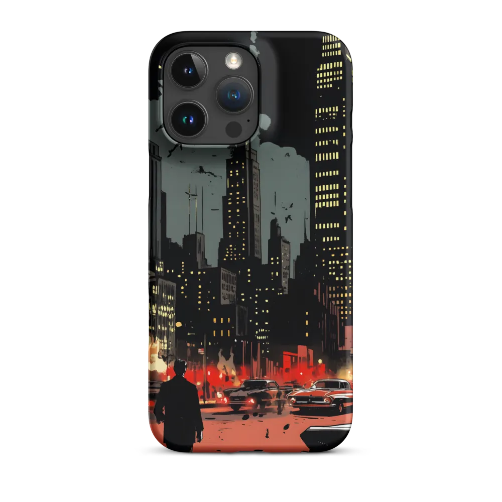 Urban Shadows: A Noir Night | Phone Case |  16 Pro Max | Snap Case | Matte