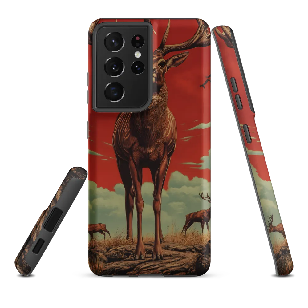 Majesty in Red: The Stalwart Stag