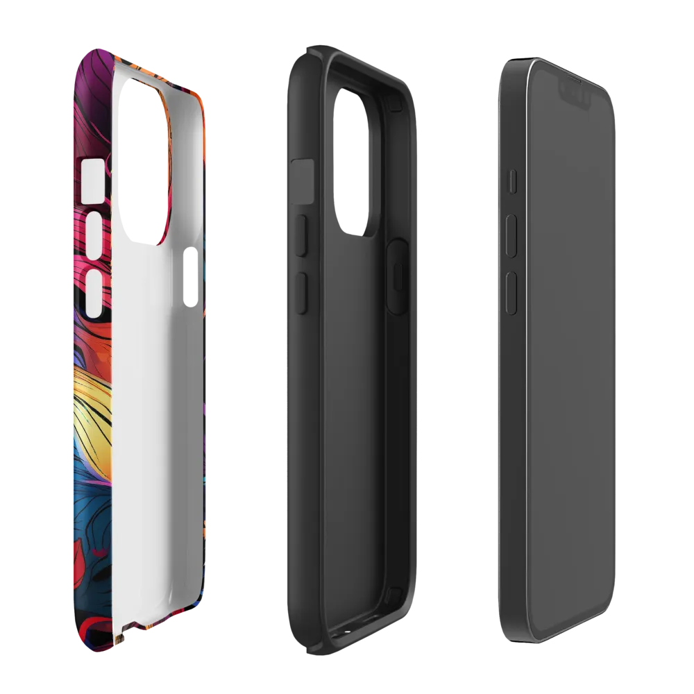 Floral Symphony | Phone Case |  13 Pro | Tough Case | Matte