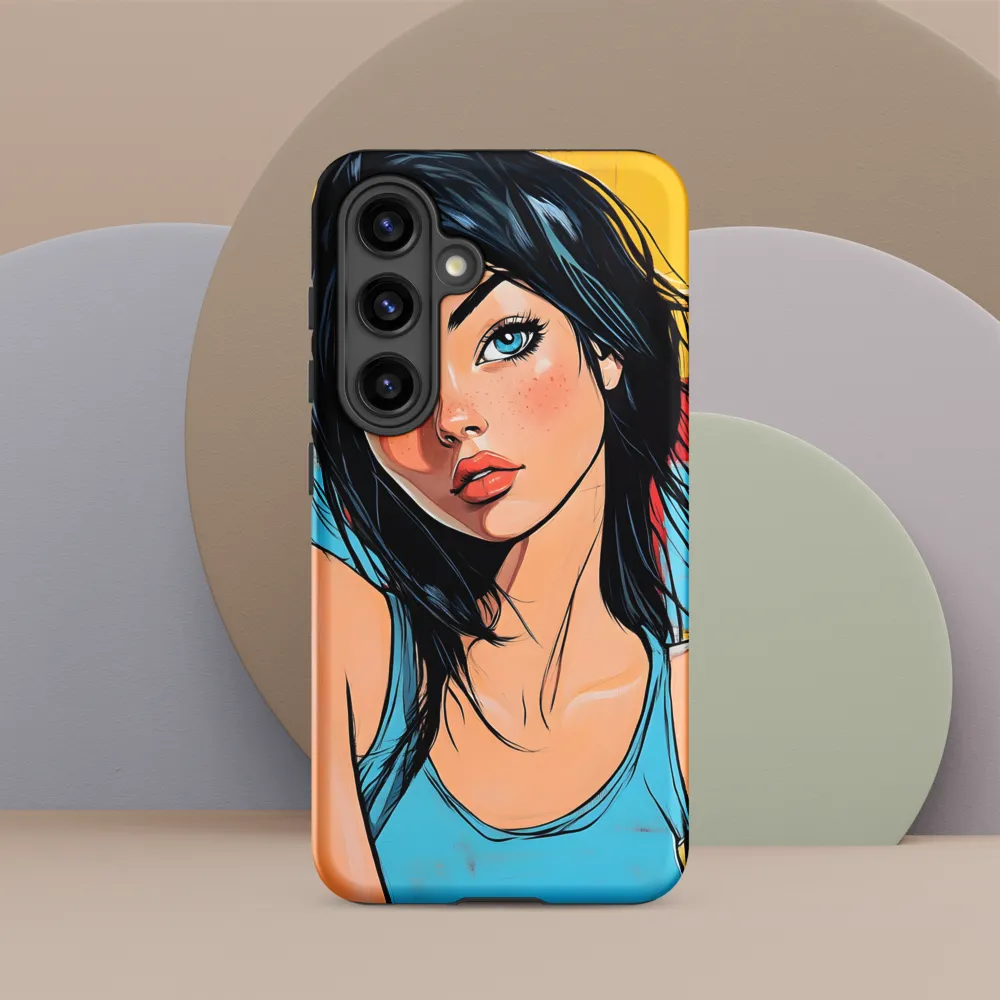 Vibrant Portrait of Modern Youth