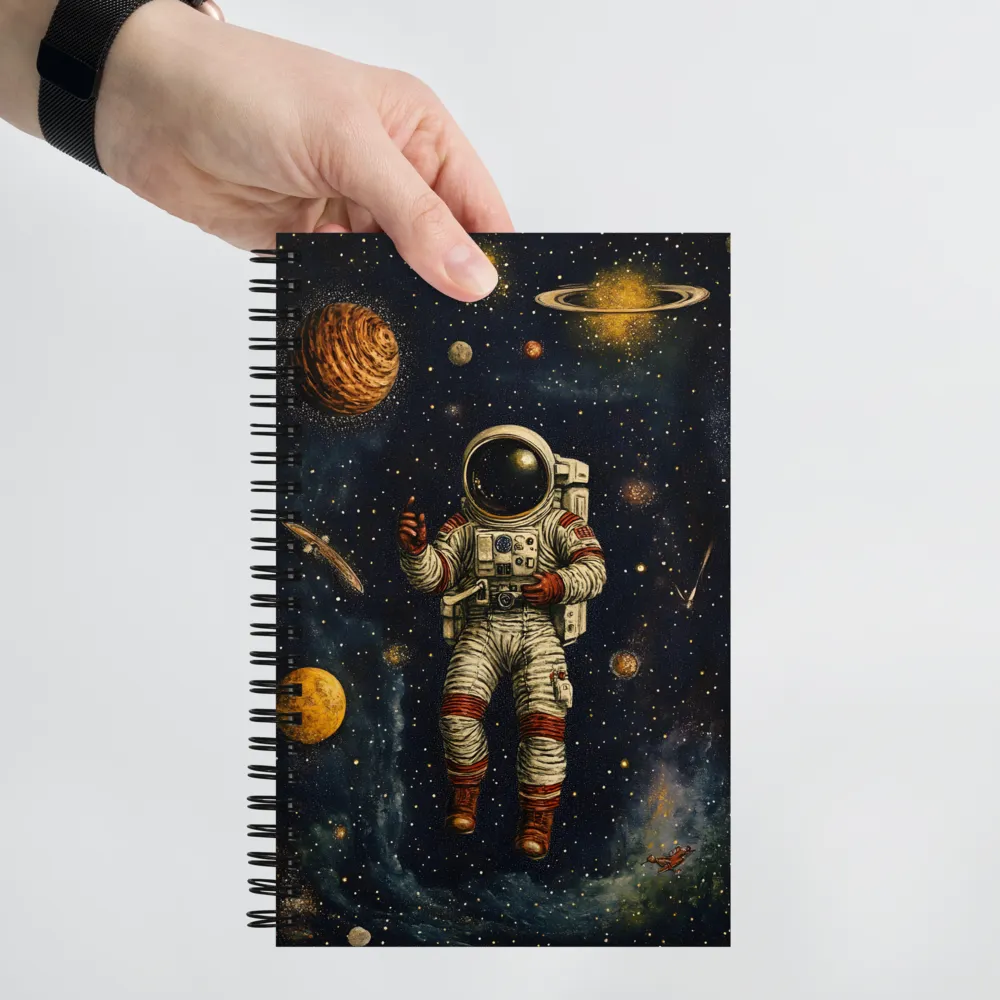 Celestial Wanderer | Spiral Notebook