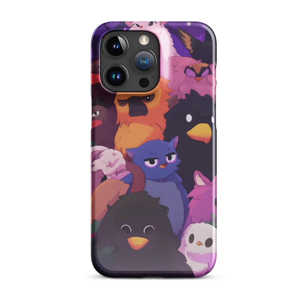Whimsical Avian Gathering