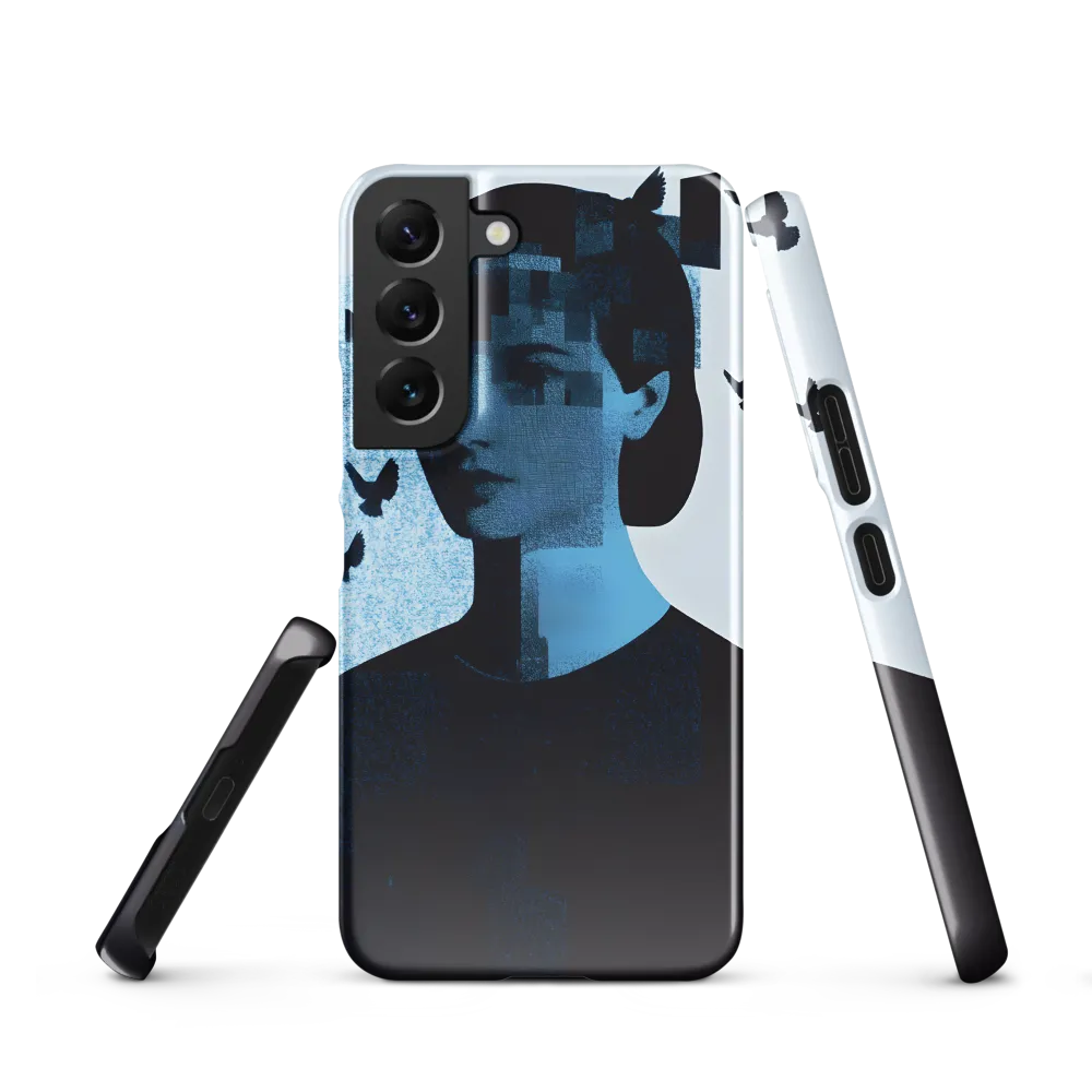 Fragmented Reflections | Phone Case |  S22 | Snap Case | Glossy