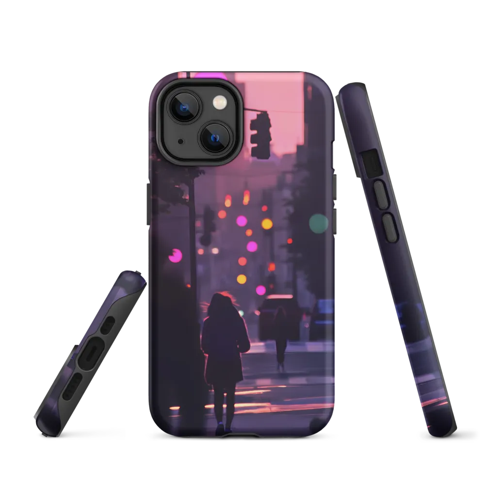 City Silhouettes at Dusk | Phone Case |  14 | Tough Case | Matte
