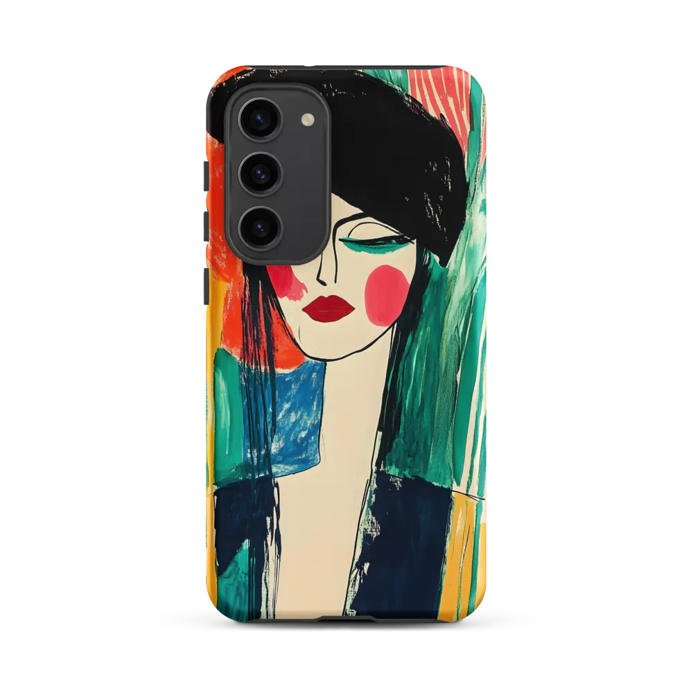 Portrait of Confidence | Phone Case |  S23 Plus | Tough Case | Matte